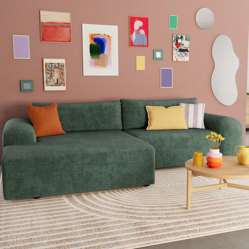 Divano d'angolo - REBECCA - Best Mobilier - letto / contemporaneo / da sala