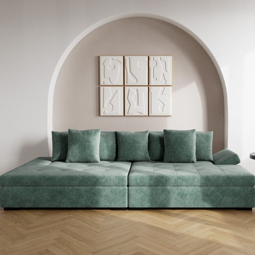 Divano contemporaneo - VERMONT - Best Mobilier - da sala / in velluto / in poliestere
