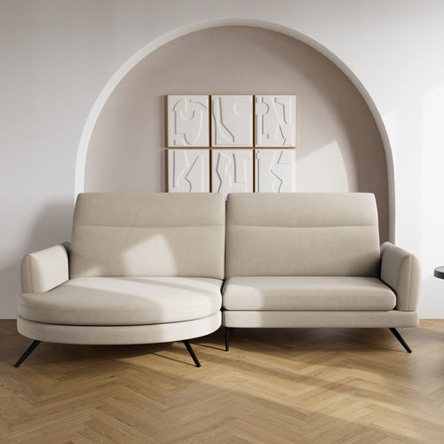 Divano d'angolo - TERRY - Best Mobilier - contemporaneo / in tessuto / in fibra di poliestere