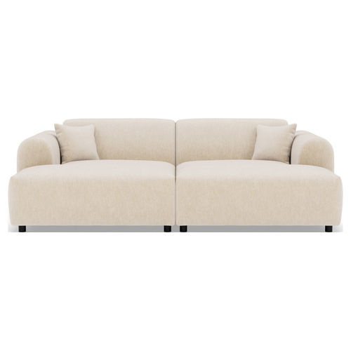 Divano contemporaneo - AUMANCE - Best Mobilier - da sala / in velluto / in schiuma di poliuretano