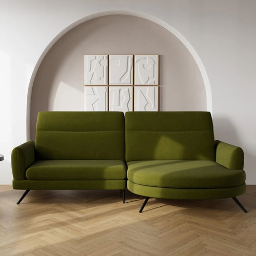Divano d'angolo - TERRY - Best Mobilier - contemporaneo / da sala / in tessuto