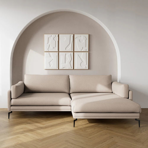 Divano d'angolo - CARLOS - Best Mobilier - contemporaneo / in tessuto / imbottito