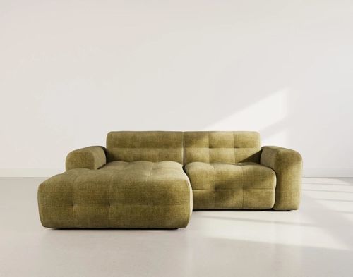Divano d'angolo - DIANE - Best Mobilier - contemporaneo / da sala / in velluto
