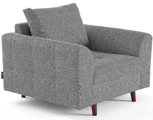 Poltrona contemporanea - RUNE - Best Mobilier - in velluto / in legno / multicolore