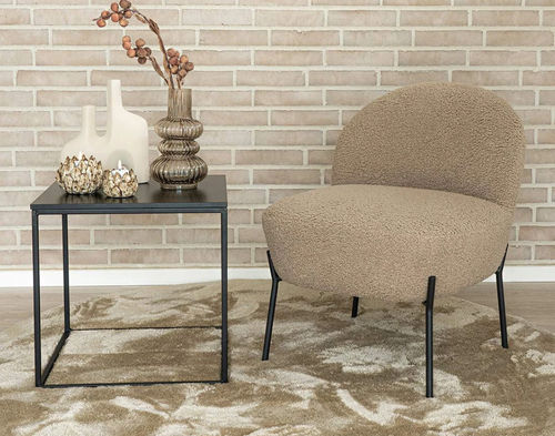 Poltrona Retro - RENATO - Best Mobilier - in tessuto / in legno compensato / con supporto in acciaio