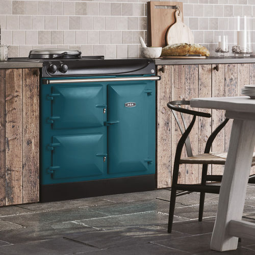 Blocco cottura elettrico - R3 90  - AGA - professionale / 2 fuochi / 3 forni