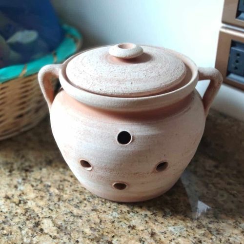 Contenitori portaoggetti in terracotta - AM05021 - cestenoli srl - con coperchio / da cucina / Made in Italy