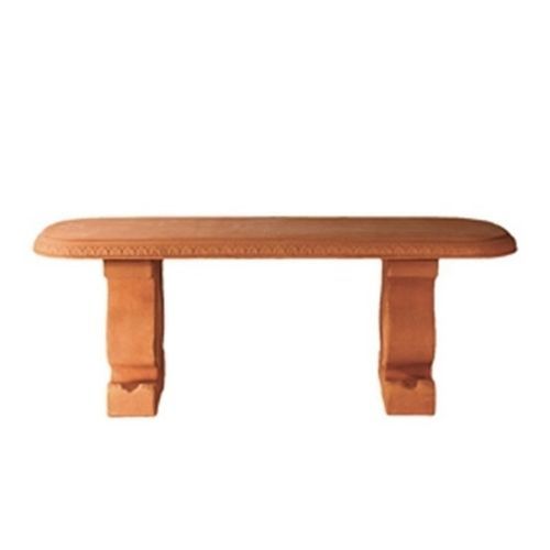 Panca tradizionale - AM13 - cestenoli srl - in terracotta / senza schienale / senza braccioli
