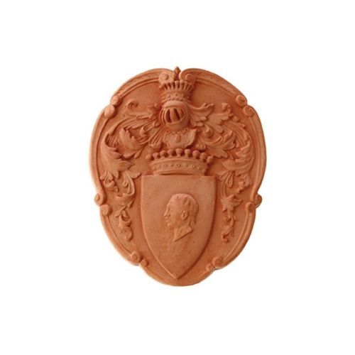 Scultura in terracotta - Pucci  - cestenoli srl - da esterno / fatta a mano / da parete