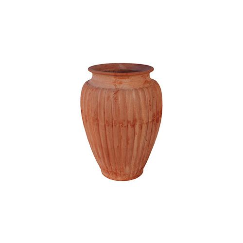 Portaombrello in terracotta - Baccellato  - cestenoli srl - fatto a mano