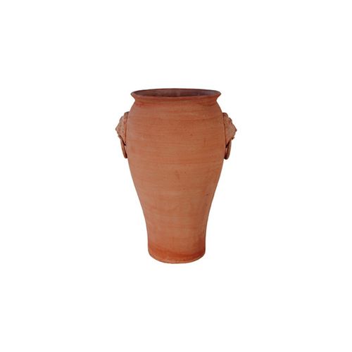 Portaombrello in terracotta - maschere - cestenoli srl - fatto a mano