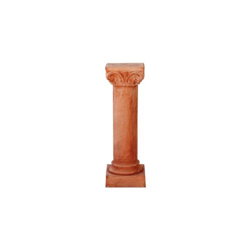 Piedistallo classico - con Capitello - cestenoli srl - in terracotta / per scultura