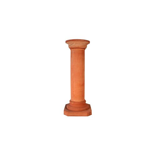 Piedistallo classico - Tonda  - cestenoli srl - in terracotta / per scultura