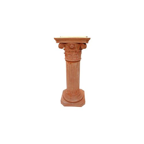 Piedistallo classico - Corinzia  - cestenoli srl - in terracotta / per scultura