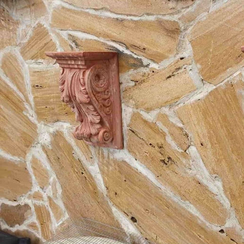 Mensola - con foglia d'acanto - cestenoli srl - classico / in terracotta / Made in Italy