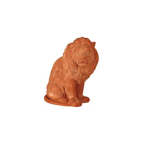 Scultura in terracotta - Leone - cestenoli srl - da esterno / da giardino / Made in Italy