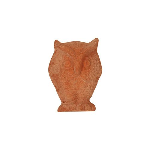 Scultura in terracotta - Gufetto  - cestenoli srl - da esterno / fatta a mano / da giardino