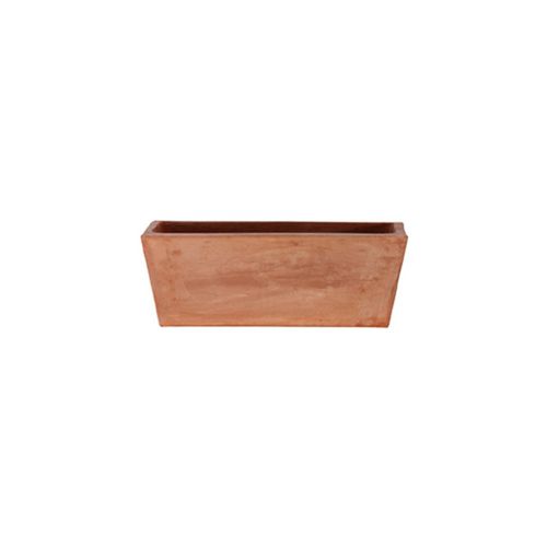Fioriera in terracotta - Moderna Impruneta - cestenoli srl - rettangolare / fatta a mano / contemporanea