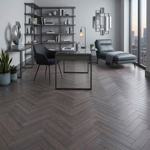 Parquet massello - DF-R1810 - Dief Flooring - in legno / a spina di pesce / laccato