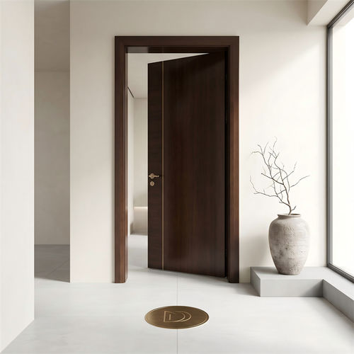Porta da interno - DFD-NV-02 - Dief Flooring - impiallacciata in legno / battente / contemporanea