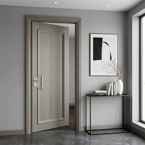Porta da interno - DFD-EV-07 - Dief Flooring - impiallacciata in legno / battente / contemporanea