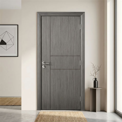 Porta da interno - DFD-EV-10 - Dief Flooring - impiallacciata in legno / battente / contemporanea