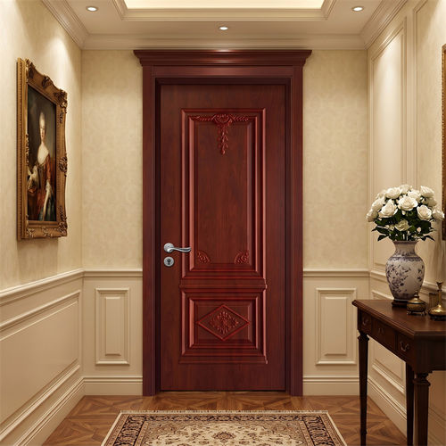 Porta da interno - DFD-SW-03 - Dief Flooring - in legno massiccio / battente / classica