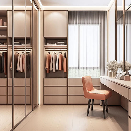 Cabina armadio modulare - DFD-WI-06 - Dief Flooring - contemporanea / in legno / in vetro