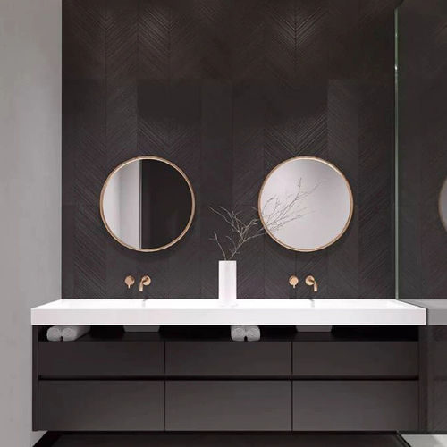 Mobile lavabo doppio - DFD-BV-07 - Dief Flooring - a muro / in legno / in marmo