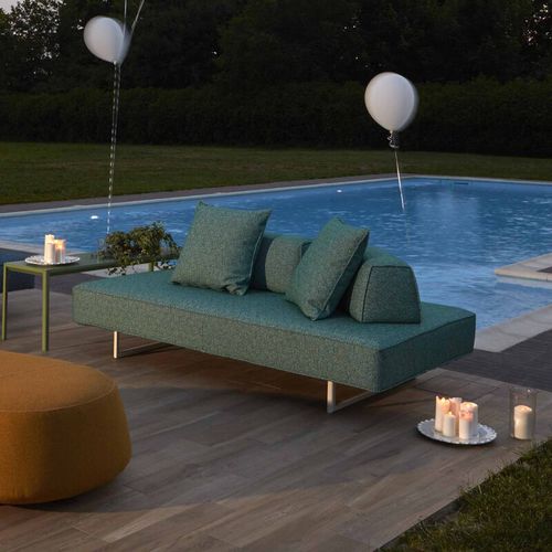Divano contemporaneo - Fly Stage - WOW ITALY - da esterno / in tessuto / con braccioli