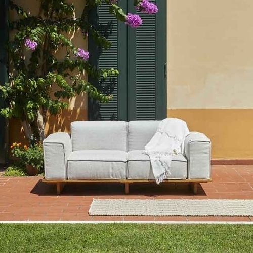 Divano modulare - Geta - WOW ITALY - contemporaneo / da esterno / in tessuto