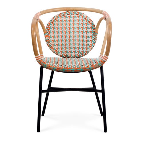 Sedia contemporanea - 114015 - BAMBO BLAU - da interno / da esterno / in rattan