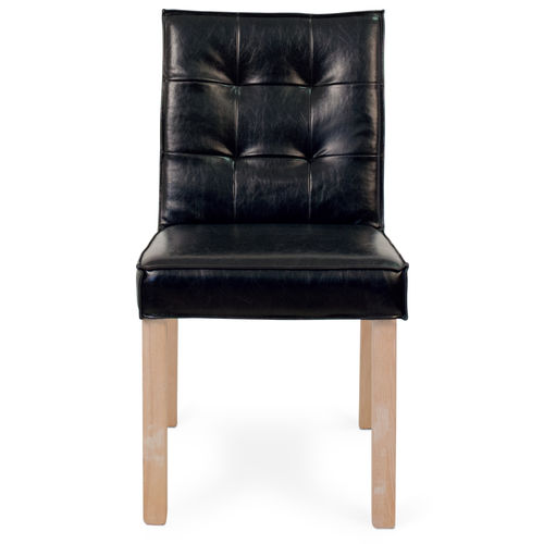 Sedia chesterfield - 911555-NEG - BAMBO BLAU - da interno / da esterno / in pelle
