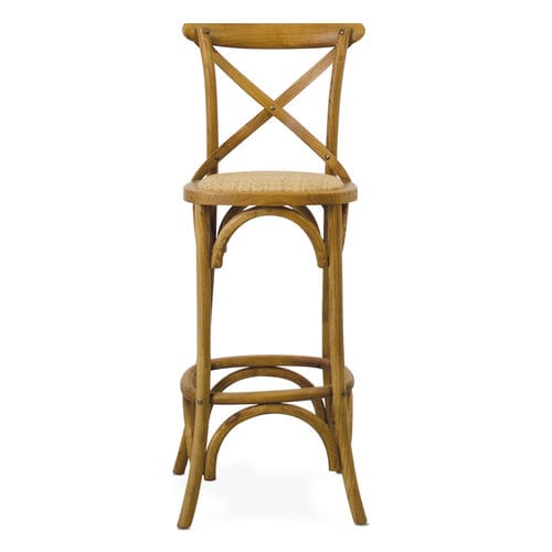 Sedia alta contemporanea - 950529-ROB - BAMBO BLAU - da interno / da esterno / in rattan