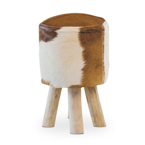 Sgabello contemporaneo - 933025 - BAMBO BLAU - in pelle / con supporto in legno / imbottito