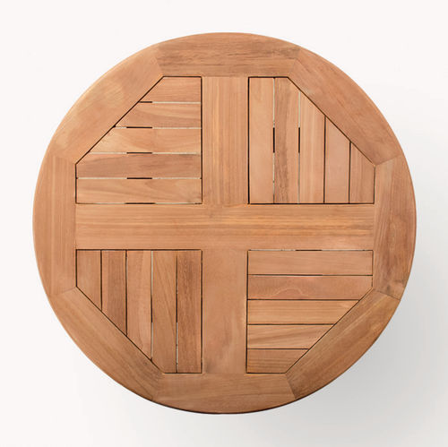 Piano per tavolo in teak - 940100 - BAMBO BLAU - resistente al calore / antiabrasione / resiste alle intemperie
