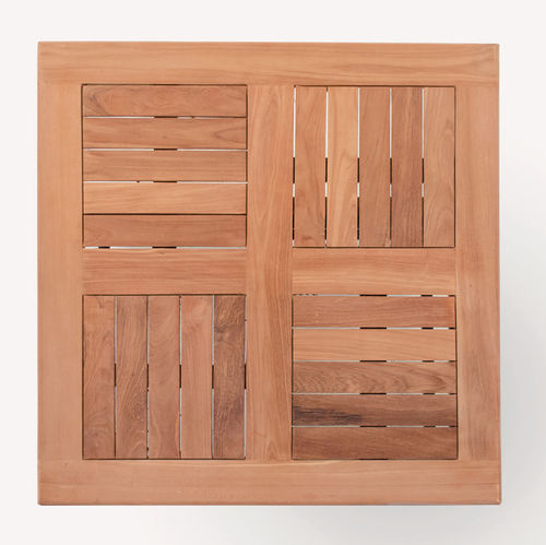Piano per tavolo in teak - 940103 - BAMBO BLAU - resistente al calore / antiabrasione / resiste alle intemperie