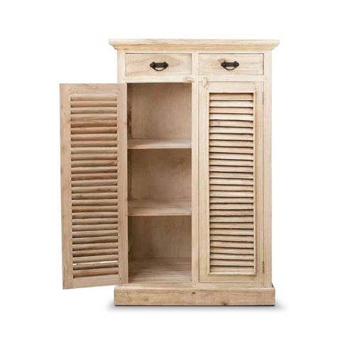 Armadio contemporaneo - 933065 - BAMBO BLAU - in legno / con ante battenti