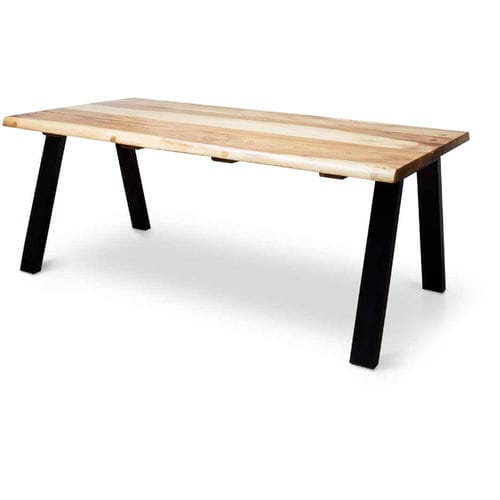 Tavolo contemporaneo - 933055 - BAMBO BLAU - in legno / con supporto in legno / rettangolare
