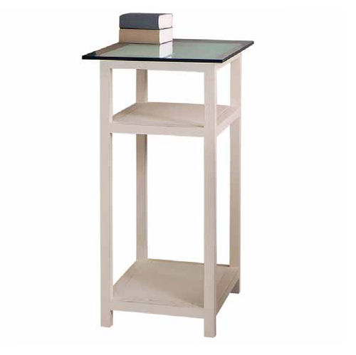 Scrivania portacomputer. da terra - 930121-IVO - BAMBO BLAU - contemporanea / in legno / in vetro
