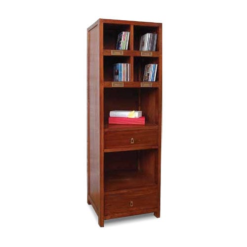 Libreria classica - 930133-BAS - BAMBO BLAU - in legno / con contenitore