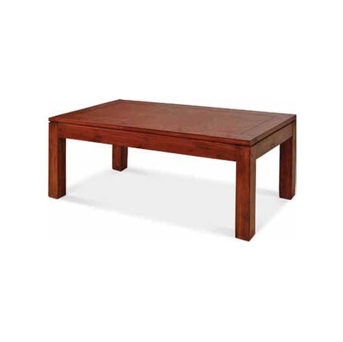 Tavolino basso classico - 930037/120-BAS - BAMBO BLAU - in legno / con supporto in legno / rettangolare