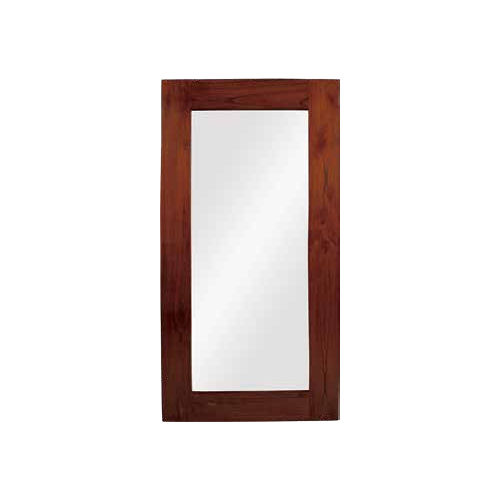 Specchio a muro - 930040/135-BAS - BAMBO BLAU - classico / rettangolare / in legno