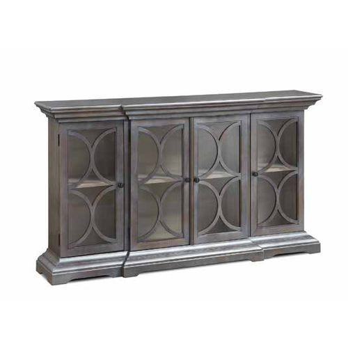 Credenza classica - 940995-GRI - BAMBO BLAU - in legno / con ante battenti / nera