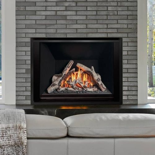 Camino a propano - H6 - Valor Fireplaces - a gas naturale / da incasso / Faccia singola