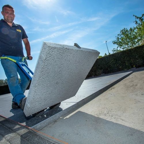 Lastricato in gesso - BERDING BETON GmbH - da esterno / per ingresso / per terrazza