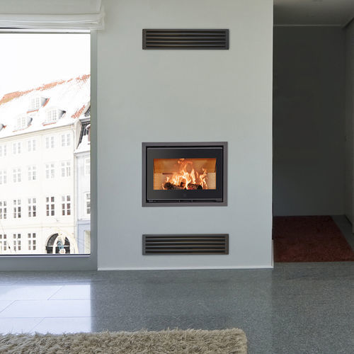 Inserto per camini a legna - SCAN 1005 CS - Scan A/S - in metallo / contemporaneo / classe A+