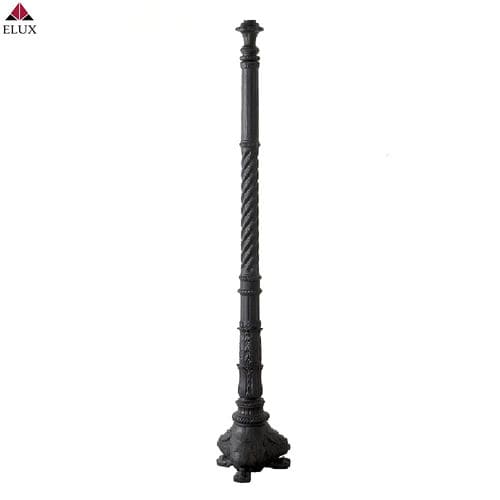 Palo di illuminazione - Zaffiro - Elux srl - in acciaio galvanizzato / in ghisa