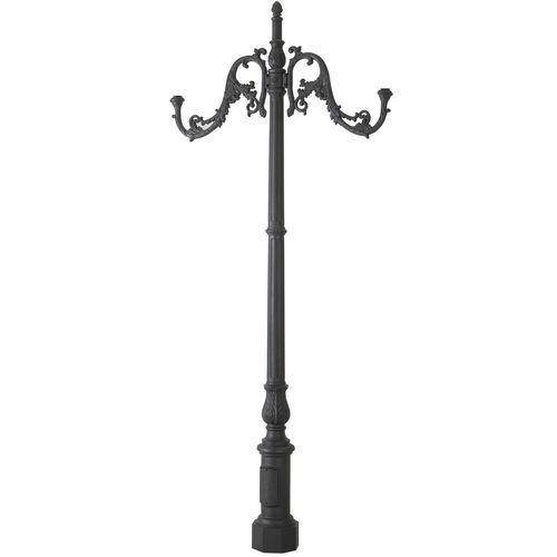 Palo di illuminazione - Turchese - Elux srl - in acciaio galvanizzato / in ghisa