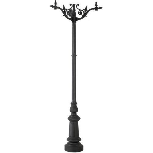 Palo di illuminazione - Horus - Elux srl - in acciaio galvanizzato / in ghisa